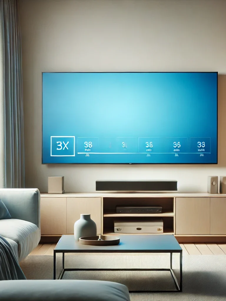 Fernseher zeigt nur ein blaues Bild an - mögliche Fehlerlösungen